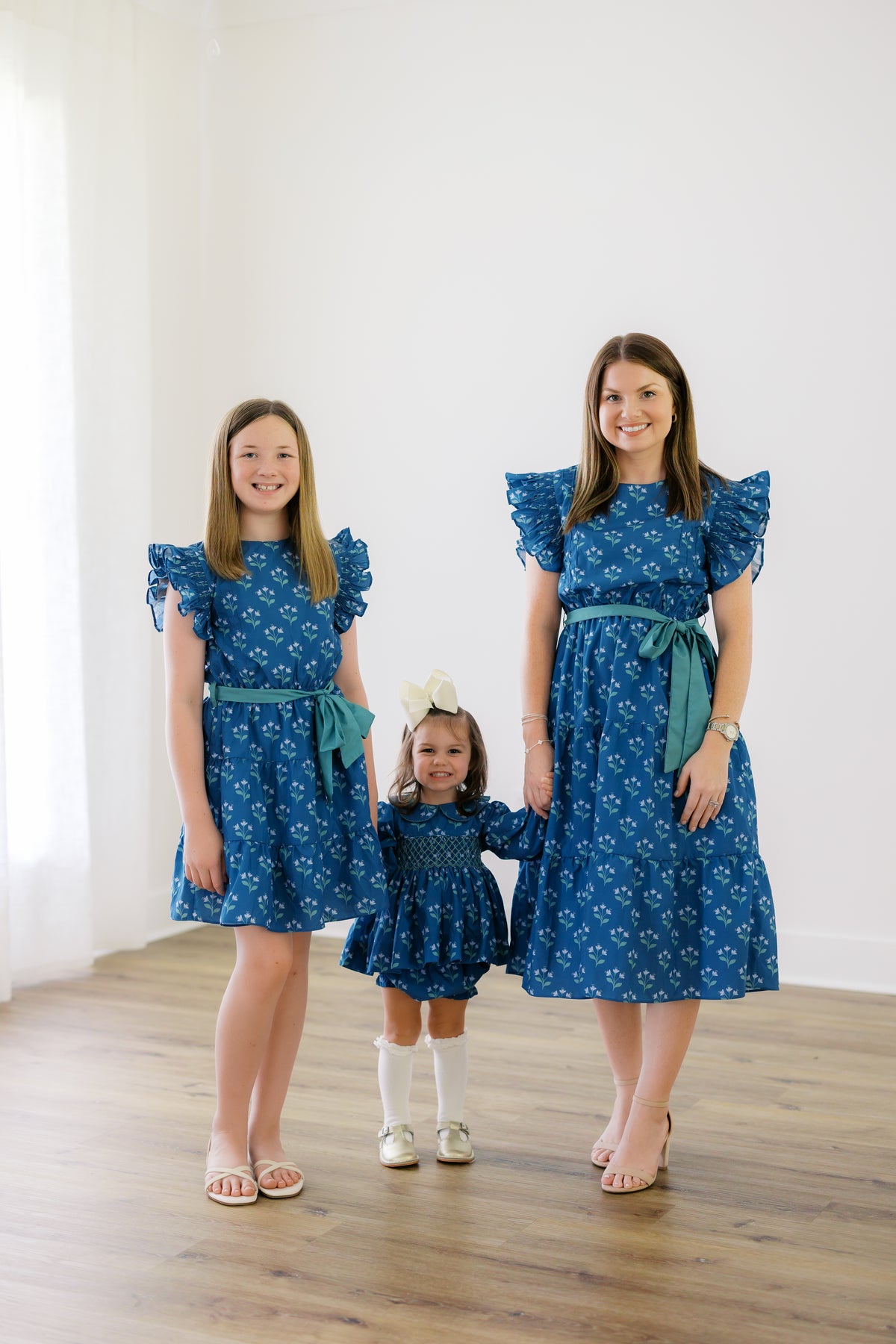Women’s Blue Willow Midi Dress