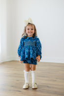 PRE ORDER Girls Blue Willow Bloomer Set & Dress | ETA to LBS: SEPTEMBER