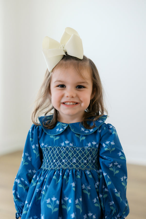 Girls Blue Willow Bubble
