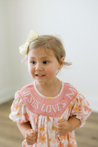 PRE ORDER Girls Smocked Mauve Meadow Ruffle Pant Set | ETA to LBS: SEPTEMBER