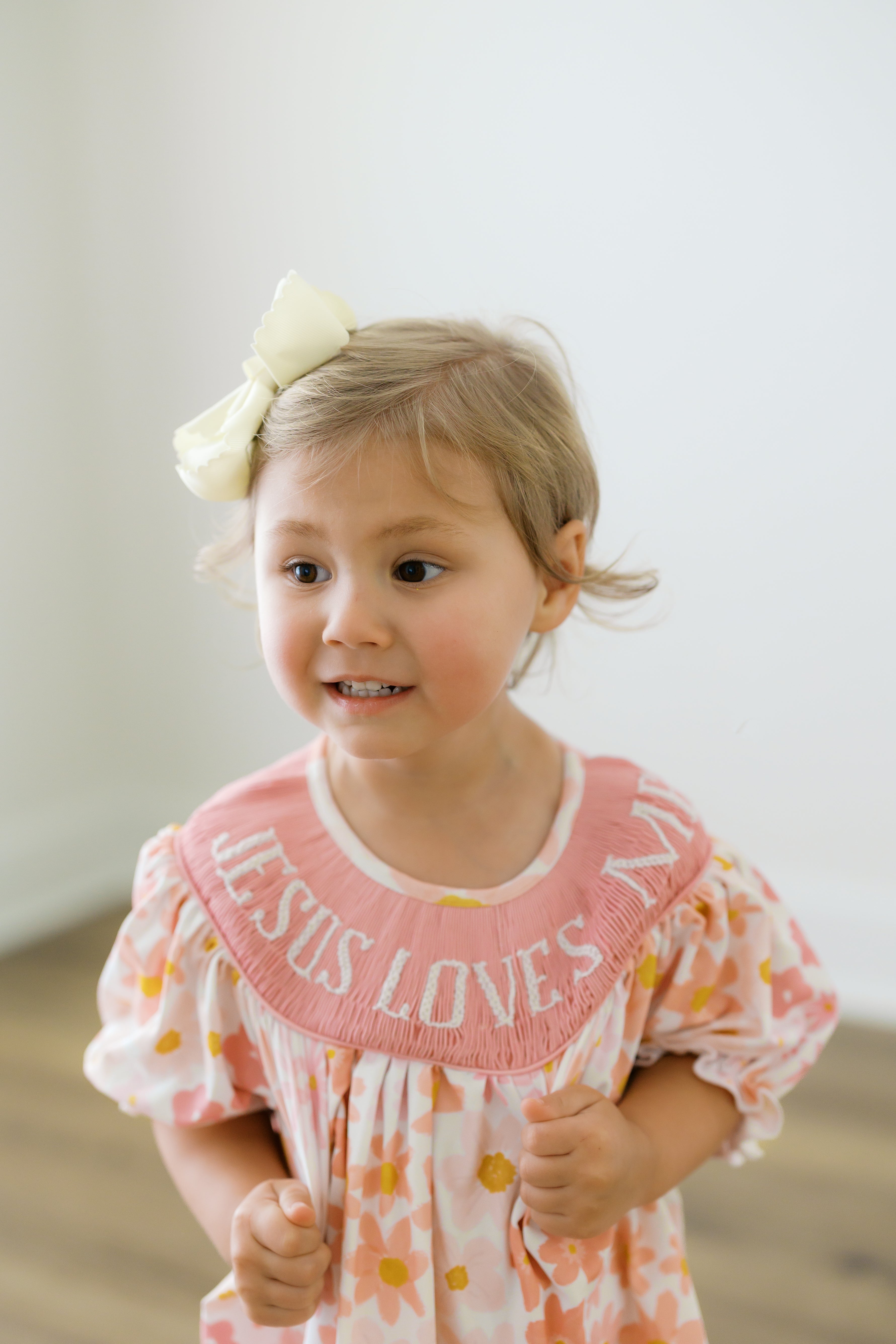 PRE ORDER Girls Smocked Mauve Meadow Ruffle Pant Set | ETA to LBS: SEPTEMBER