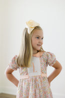 PRE ORDER Girls Smocked Wildflower Blooms Bubble | ETA to LBS: SEPTEMBER