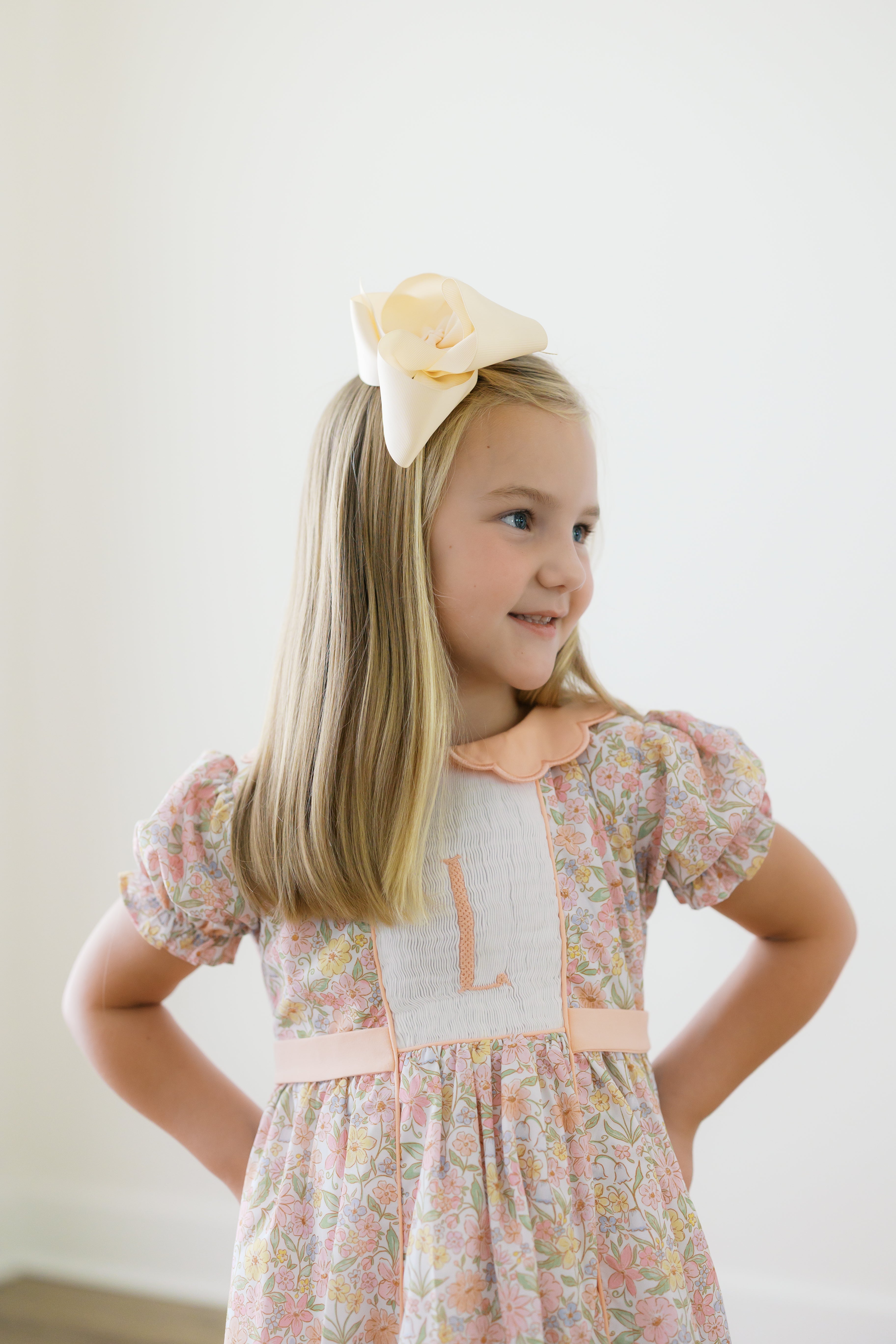 PRE ORDER Girls Smocked Wildflower Blooms Bubble | ETA to LBS: SEPTEMBER