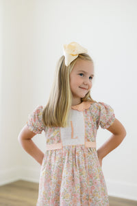 PRE ORDER Girls Smocked Wildflower Blooms Bubble | ETA to LBS: SEPTEMBER