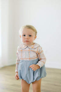 PRE ORDER Boys Country Harvest Plaid Bubble | ETA to LBS: SEPTEMBER