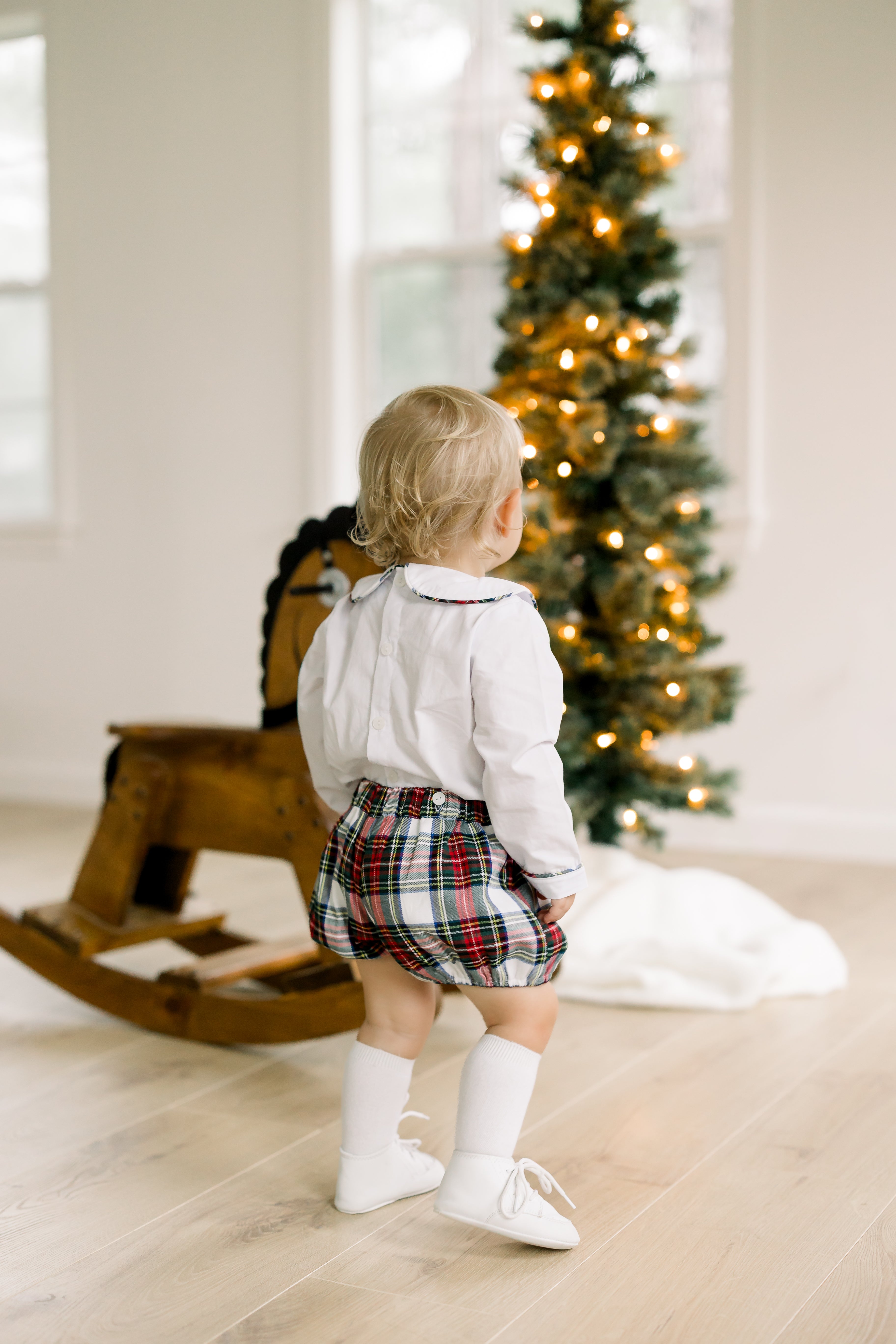 PRE ORDER Boys Tartan Plaid Bubble | ETA to LBS: OCTOBER