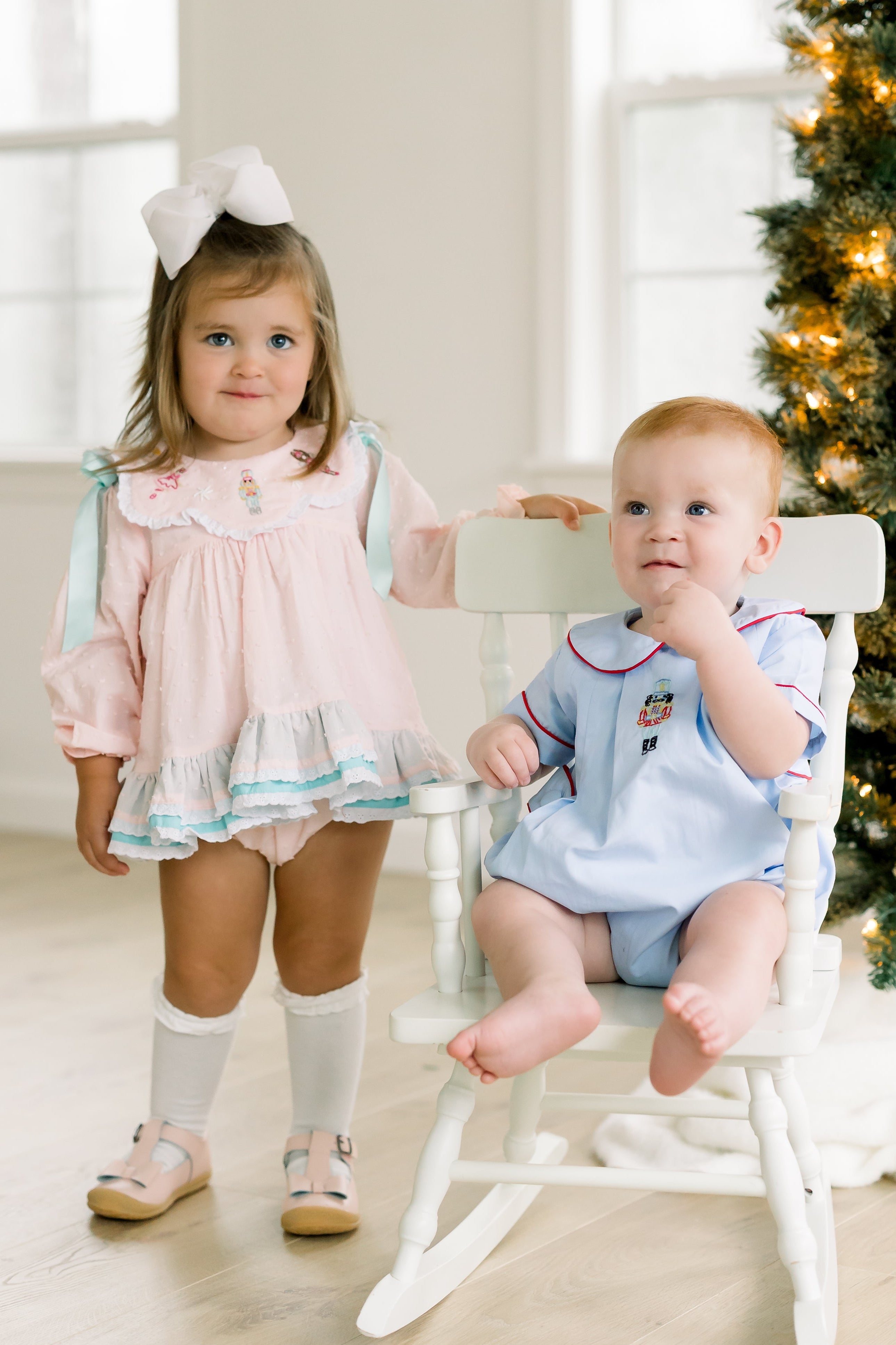PRE ORDER Boys Hand Embroidered Nutcracker Bubble | ETA to LBS: OCTOBER