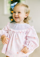PRE ORDER Girls Smocked Gingerbread Wonderland Bubble | ETA to LBS: OCTOBER