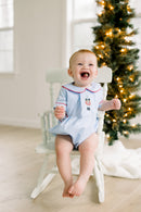 PRE ORDER Boys Hand Embroidered Nutcracker Bubble | ETA to LBS: OCTOBER