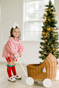 PRE ORDER Girls Smocked Vintage Gingerbreads Bloomer Set & Dress | ETA to LBS: OCTOBER