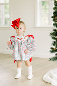 PRE ORDER Girls Smocked Wrapped with a Bow Bloomer Set & Dress | ETA to LBS: OCTOBER