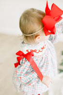 PRE ORDER Girls Smocked Wrapped with a Bow Bubble | ETA to LBS: OCTOBER