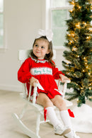 PRE ORDER Girls Custom Smock Light Skin Santa Pocket Bubble | ETA to LBS: OCTOBER