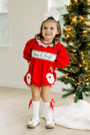 PRE ORDER Girls Custom Smock Light Skin Santa Pocket Bubble | ETA to LBS: OCTOBER