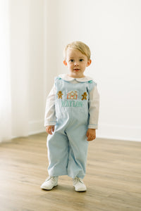 PRE ORDER Boys Hand Embroidered Gingerbread Lane Longall | ETA to LBS: OCTOBER