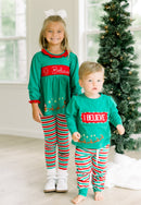 PRE ORDER Girls Smocked I Believe Legging Set | ETA to LBS: OCTOBER