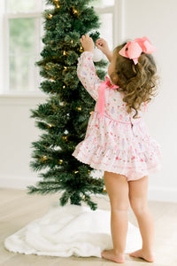 PRE ORDER Girls Custom Smock Candyland Christmas Skirted Bubble | ETA to LBS: OCTOBER