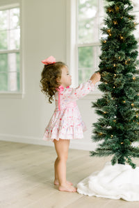 PRE ORDER Girls Custom Smock Candyland Christmas Skirted Bubble | ETA to LBS: OCTOBER