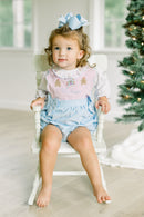PRE ORDER Girls Hand Embroidered Gingerbread Lane Bubble | ETA to LBS: OCTOBER