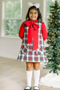 PRE ORDER Girls Tartan Plaid Dress | ETA to LBS: OCTOBER