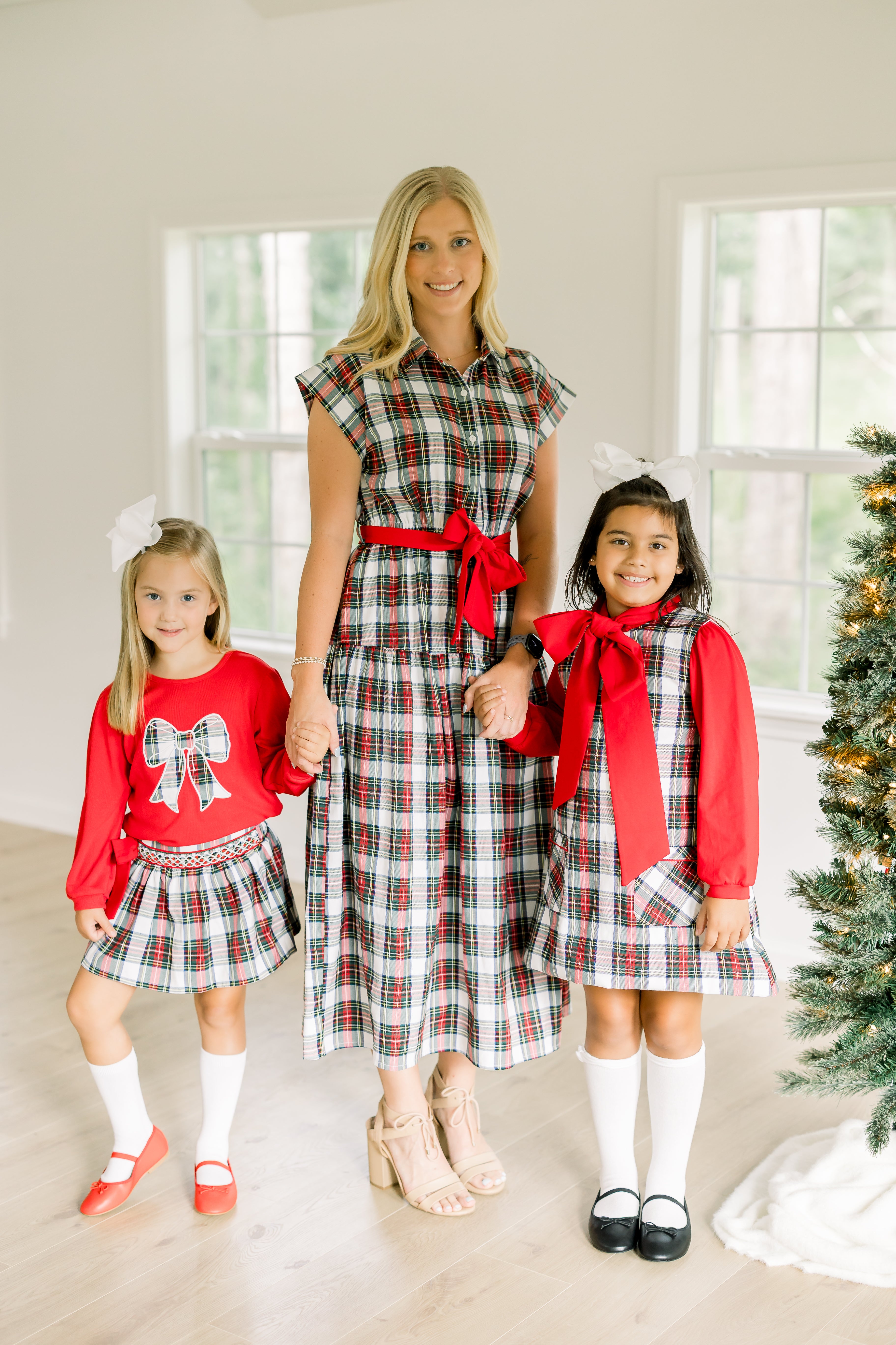 PRE ORDER Girls Tartan Plaid Skort Set  | ETA to LBS: OCTOBER