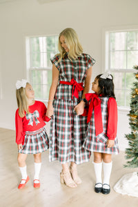 PRE ORDER Women’s Tartan Plaid Maxi Dress | ETA to LBS: OCTOBER