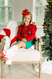 PRE ORDER Girls Crotchet Bows Skirt Set | ETA to LBS: OCTOBER