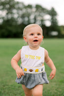 Boys Embroidered Team Spirit Bubble