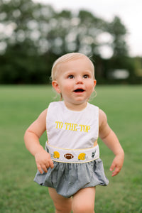 Boys Embroidered Team Spirit Bubble