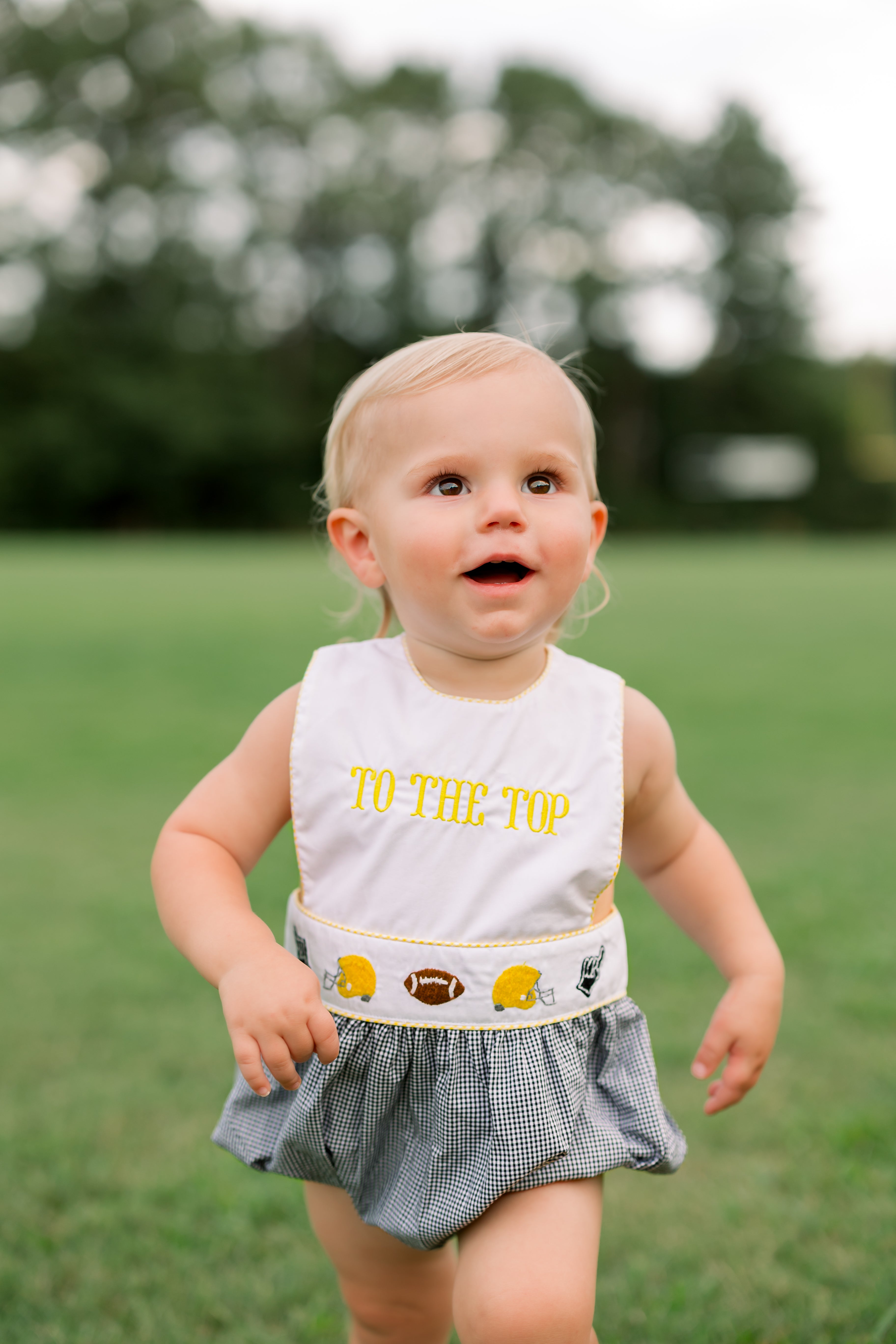 Boys Embroidered Team Spirit Bubble