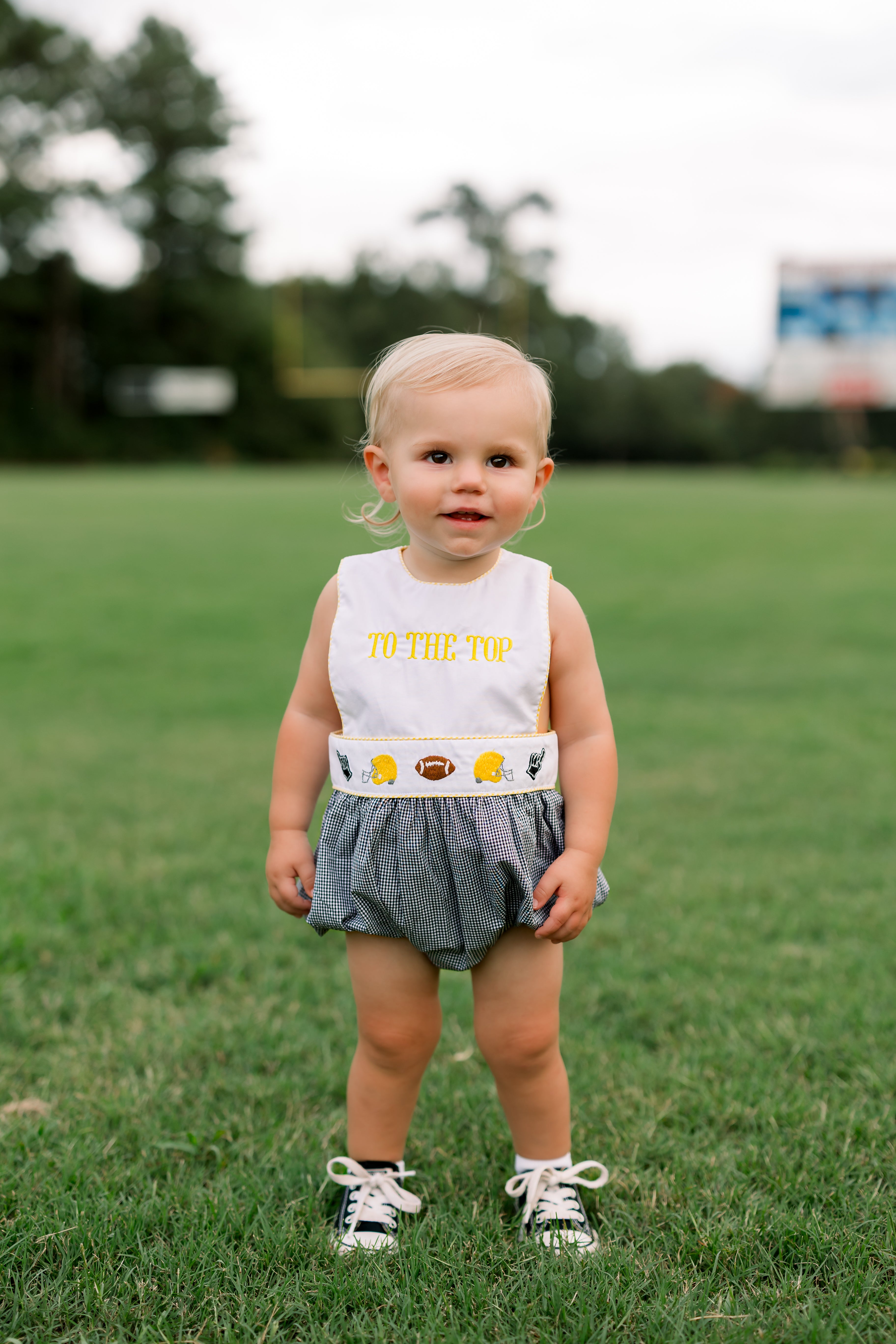 Boys Embroidered Team Spirit Bubble