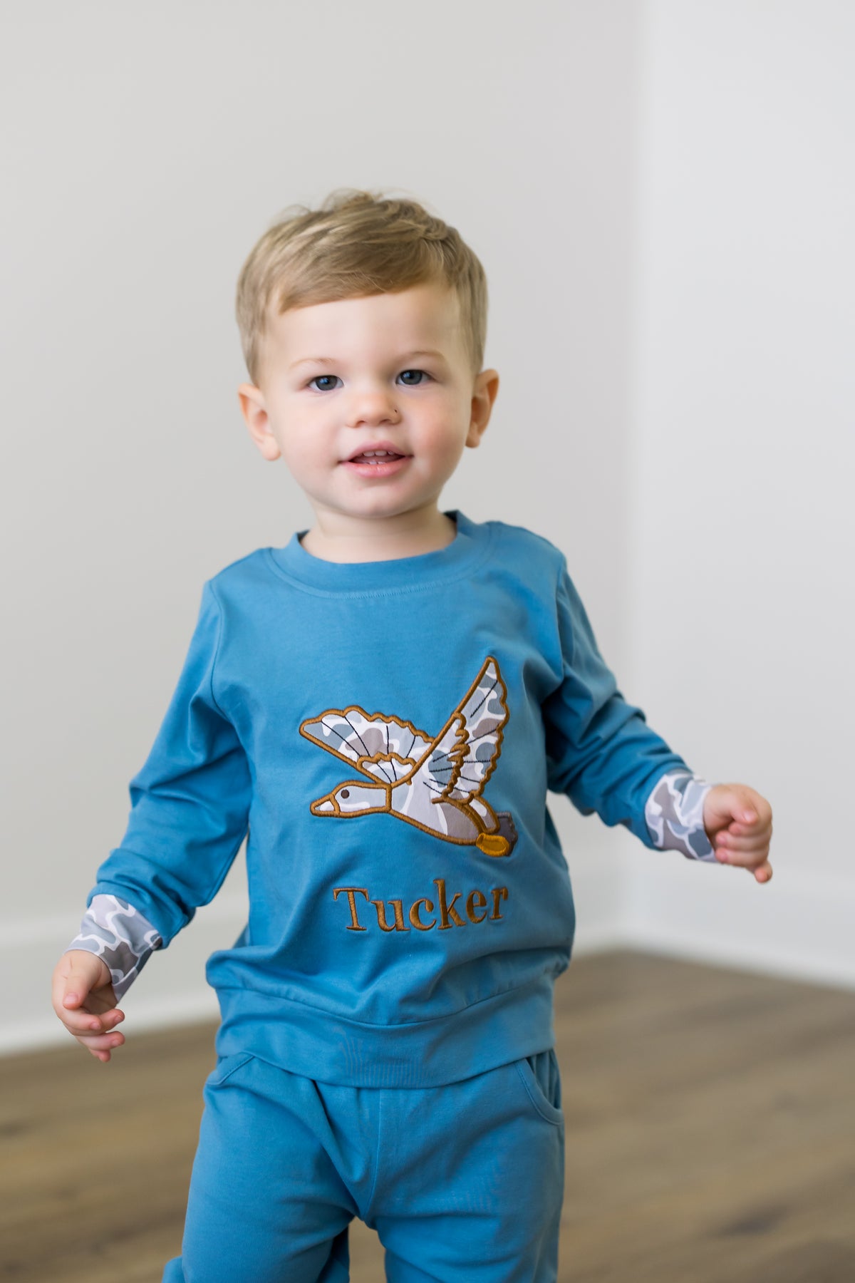 PRE ORDER Boys The Duck Blind Appliqué Jogger Set | ETA to LBS: DECEMBER