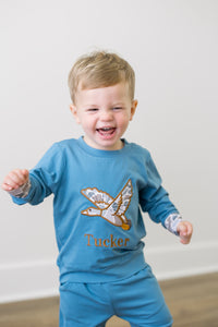 PRE ORDER Boys The Duck Blind Appliqué Jogger Set | ETA to LBS: DECEMBER