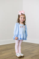 PRE ORDER Girls French Knot Little Buckaroos Legging Set | ETA to LBS: DECEMBER