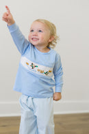 PRE ORDER Boys Smocked Where the Ducks Fly Pant Set | ETA to LBS: DECEMBER