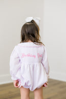 PRE ORDER Girls Custom Smock Birthday Girl Bubble | ETA to LBS: DECEMBER