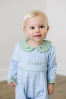 PRE ORDER Boys Mallards on a Pond Long Romper | ETA to LBS: DECEMBER