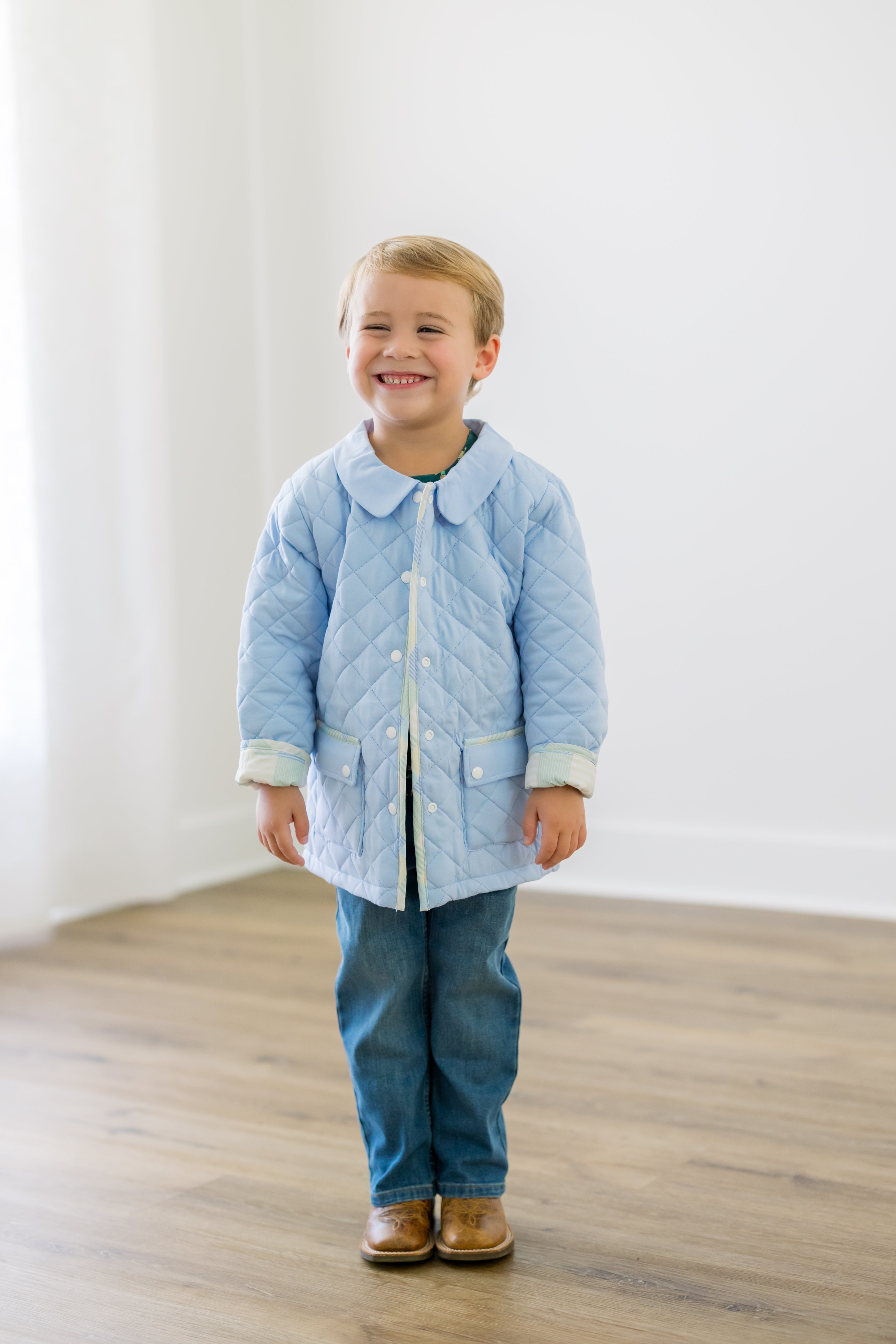 PRE ORDER Boys Quilted Winter Coat | ETA to LBS: DECEMBER
