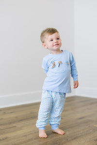PRE ORDER Boys French Knot Little Buckaroos Jogger Set | ETA to LBS: DECEMBER