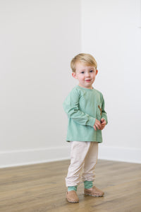 PRE ORDER Boys Custom Smock Pullover and French Knot Deer Jogger Set | ETA to LBS: DECEMBER