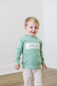 PRE ORDER Boys Custom Smock Pullover and French Knot Deer Jogger Set | ETA to LBS: DECEMBER