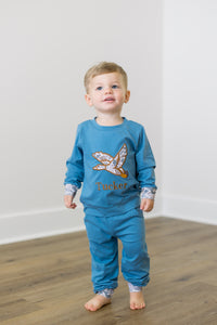 PRE ORDER Boys The Duck Blind Appliqué Jogger Set | ETA to LBS: DECEMBER