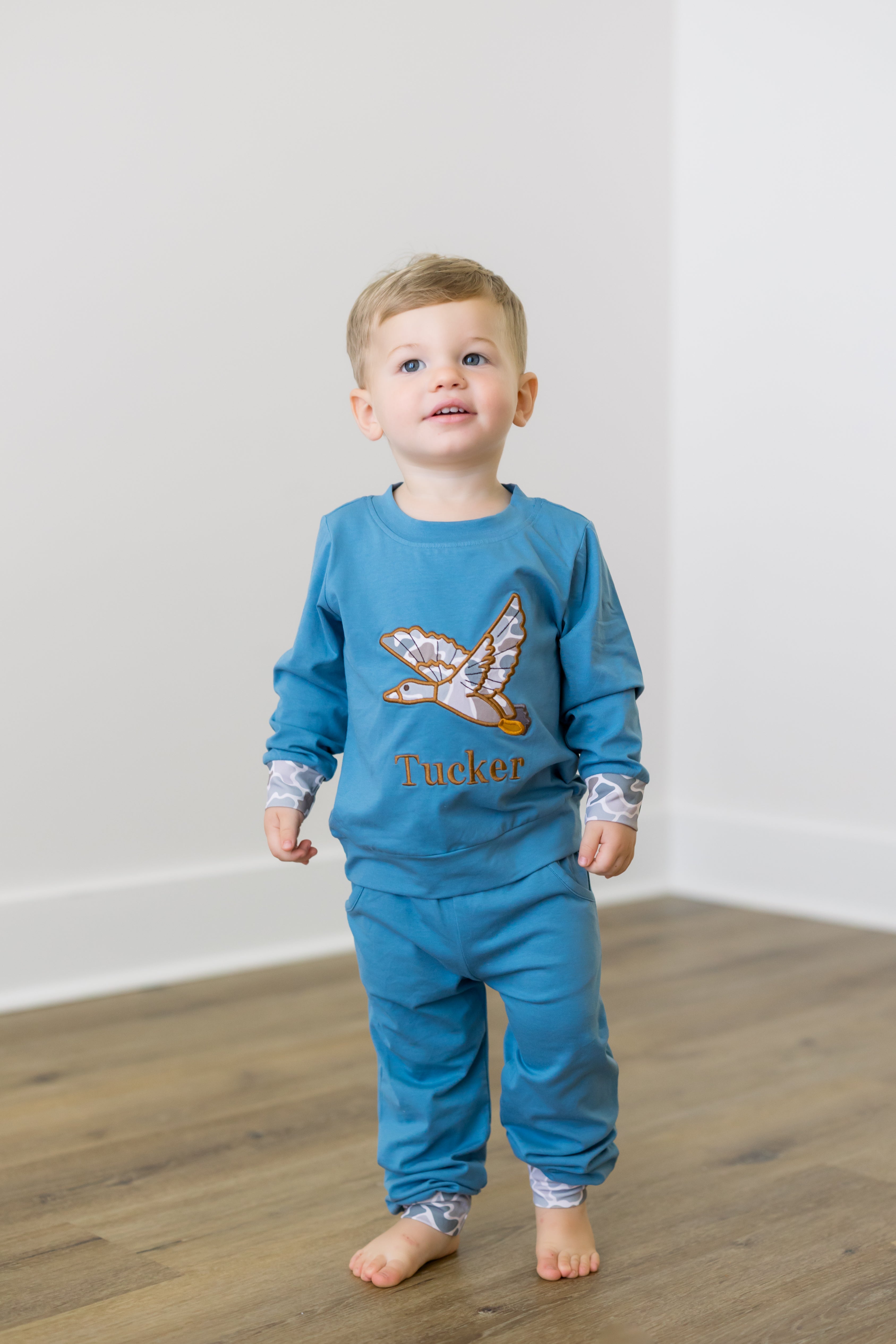 PRE ORDER Boys The Duck Blind Appliqué Jogger Set | ETA to LBS: DECEMBER
