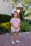 PRE ORDER Girls Smocked Hoppin’ Down the Bunny Trail Bloomer Set & Dress | ETA to LBS: FEBRUARY