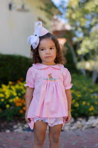 PRE ORDER Girls Smocked Hoppin’ Down the Bunny Trail Bloomer Set & Dress | ETA to LBS: FEBRUARY