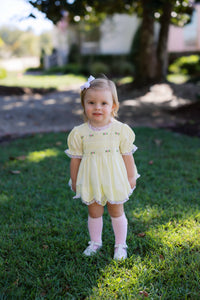 PRE ORDER Girls Smocked Sweet Grace Heirloom Bloomer Set & Dress | ETA to LBS: FEBRUARY