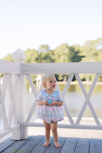PRE ORDER Boys Smocked Simply Sweet Plaid Bubble | ETA to LBS: FEBRUARY