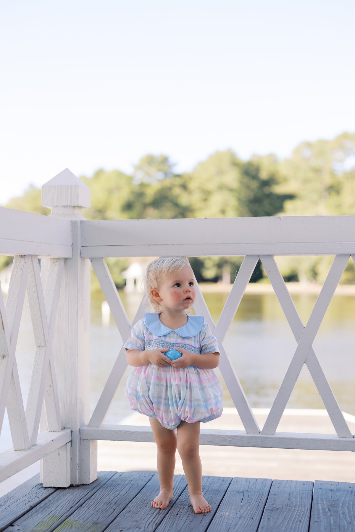 PRE ORDER Boys Smocked Simply Sweet Plaid Bubble | ETA to LBS: FEBRUARY