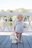 PRE ORDER Boys Smocked Simply Sweet Plaid Bubble | ETA to LBS: FEBRUARY