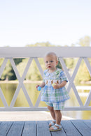 PRE ORDER Boys Smocked Here Comes Peter Cotton Tail Short Set | ETA to LBS: FEBRUARY